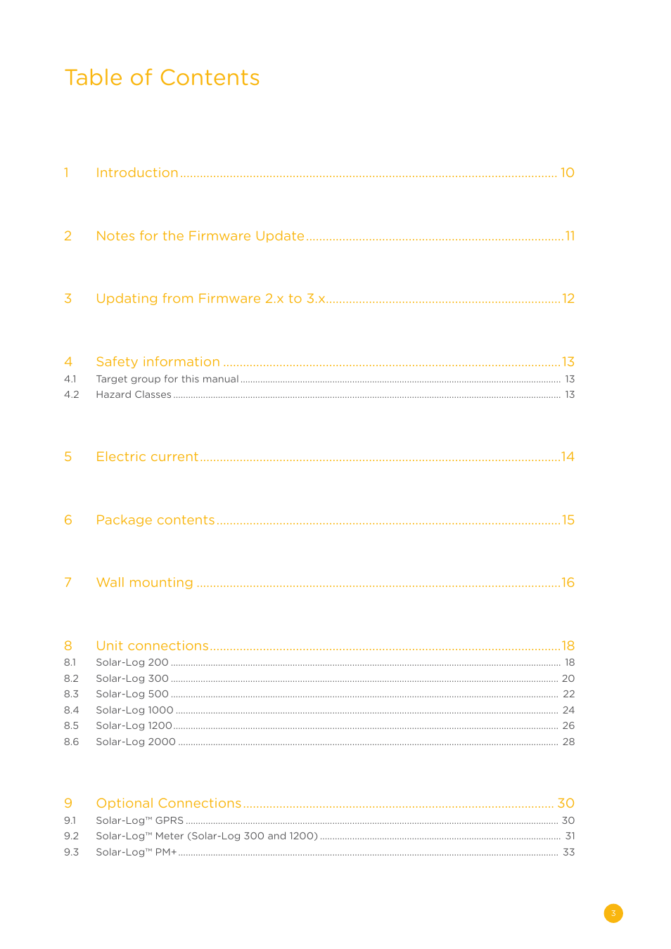 Solare Datensysteme Solar-Log User Manual | Page 3 / 242