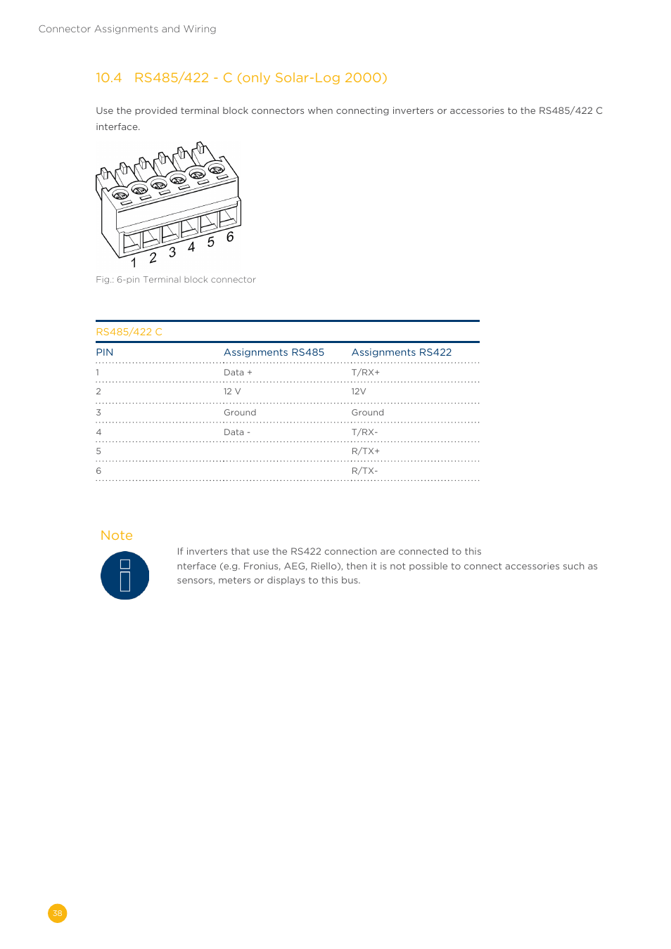 Solare Datensysteme Solar-Log User Manual | Page 38 / 242