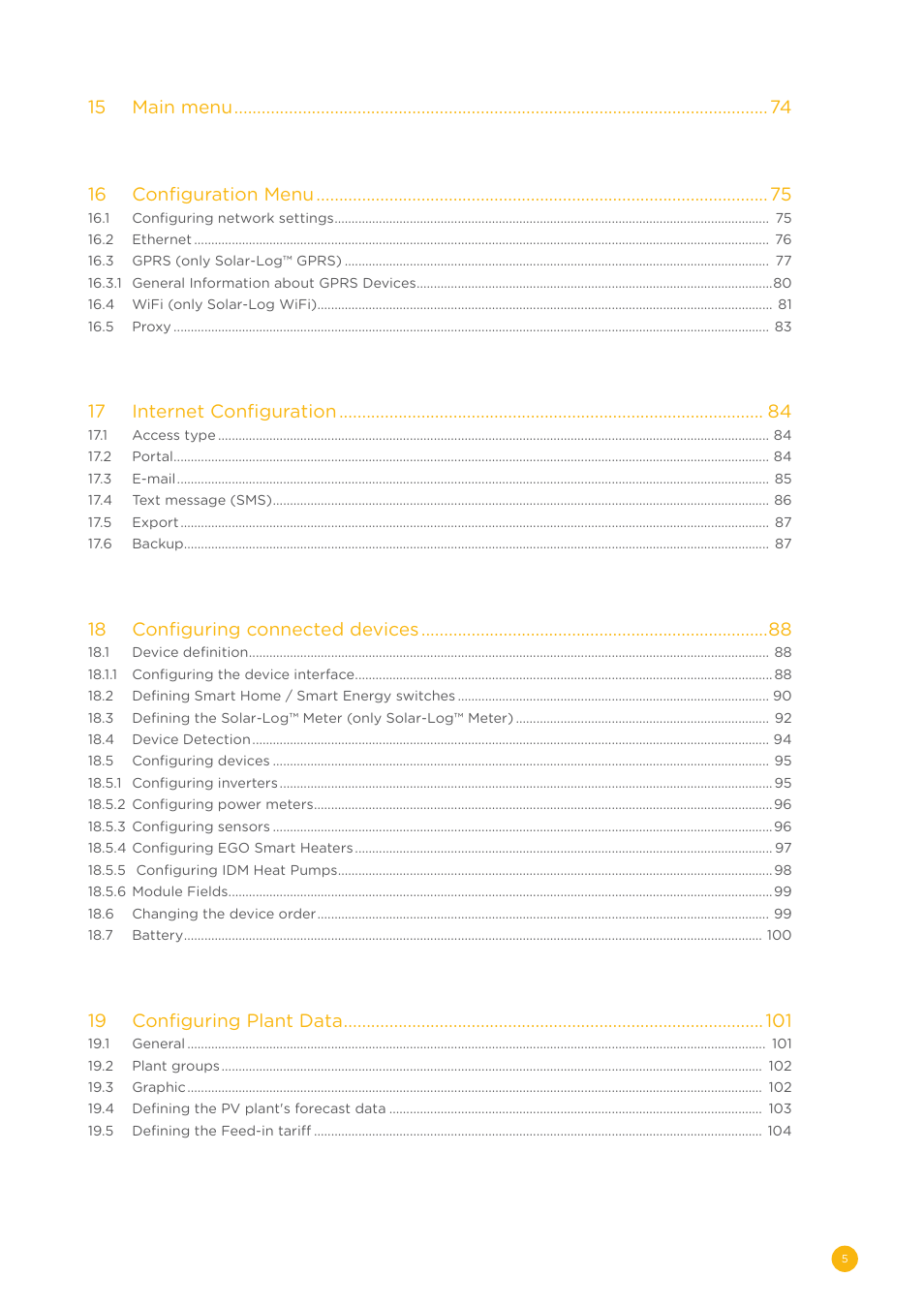 Solare Datensysteme Solar-Log User Manual | Page 5 / 242