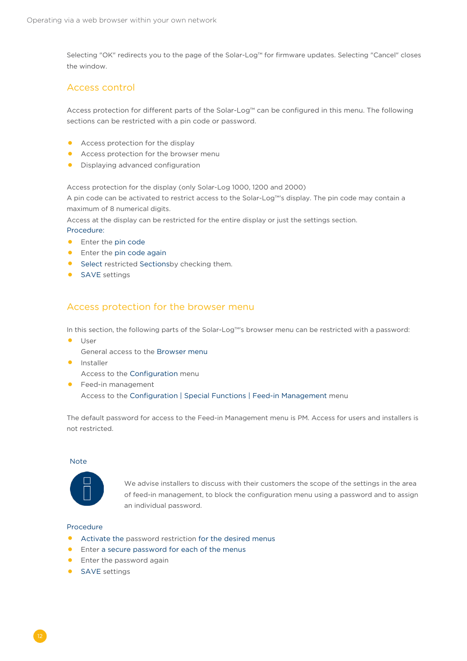 Solare Datensysteme Solar-Log User Manual | Page 12 / 173