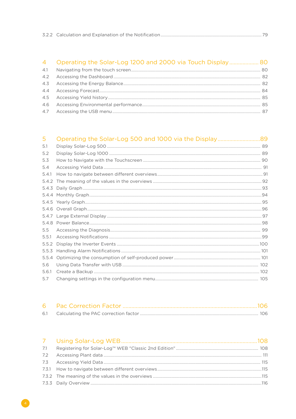 Solare Datensysteme Solar-Log User Manual | Page 4 / 173
