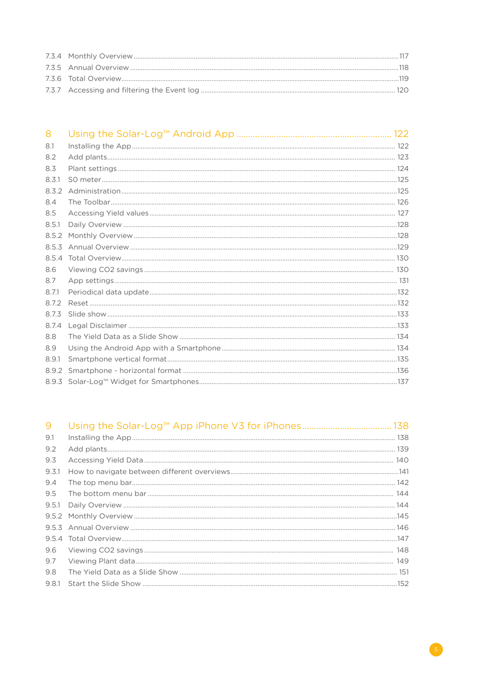 Solare Datensysteme Solar-Log User Manual | Page 5 / 173