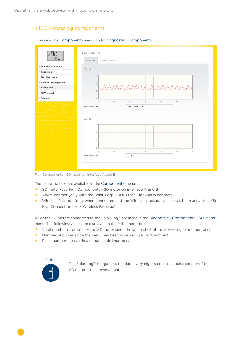 Solare Datensysteme Solar-Log User Manual | Page 60 / 173