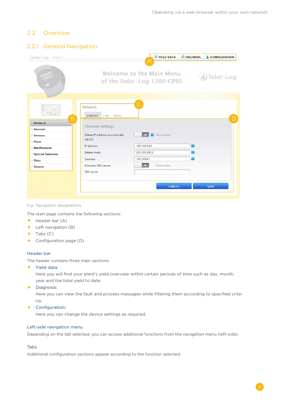 Solare Datensysteme Solar-Log User Manual | Page 9 / 173