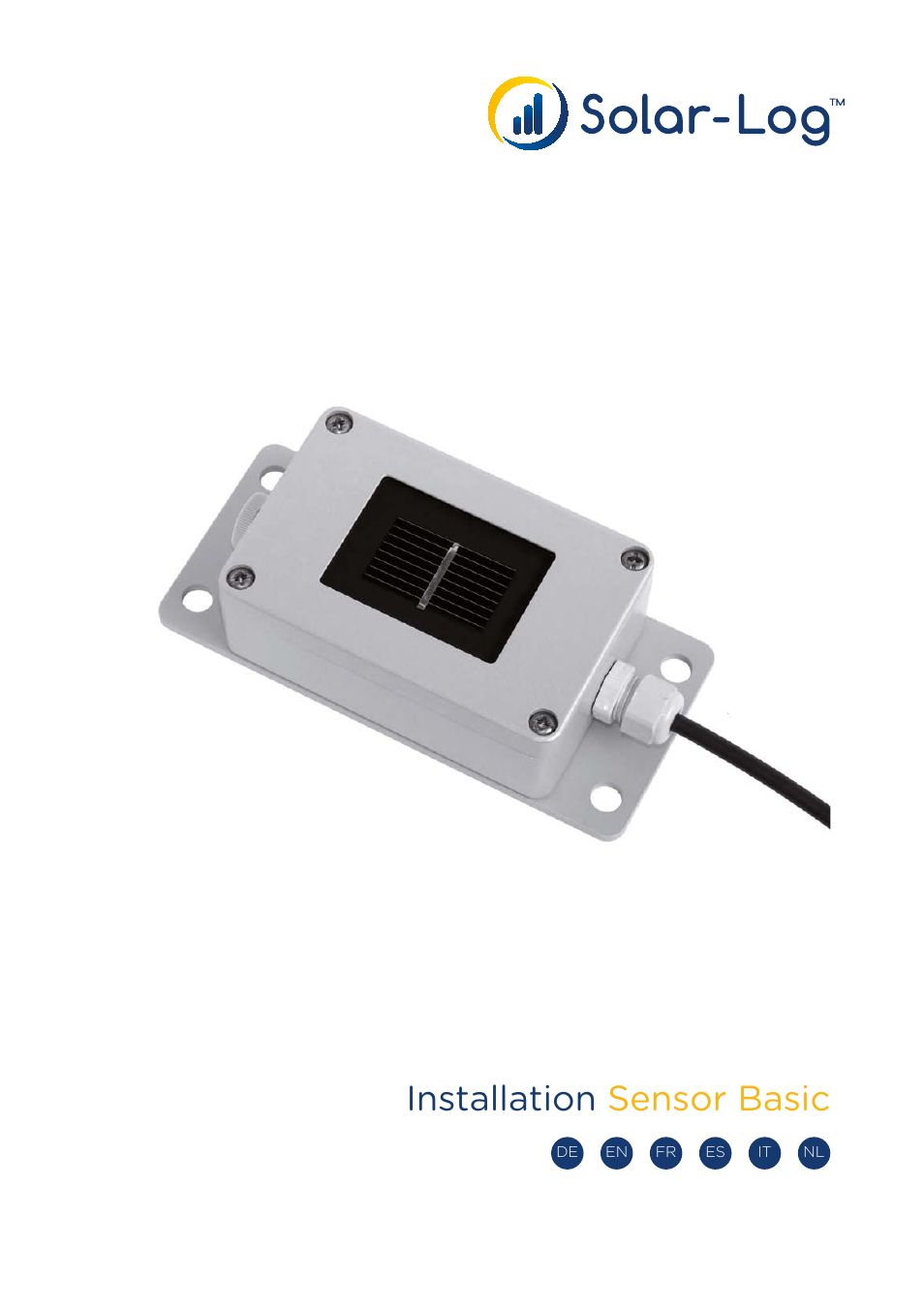 Solare Datensysteme Solar-Log Sensor basic User Manual | 16 pages