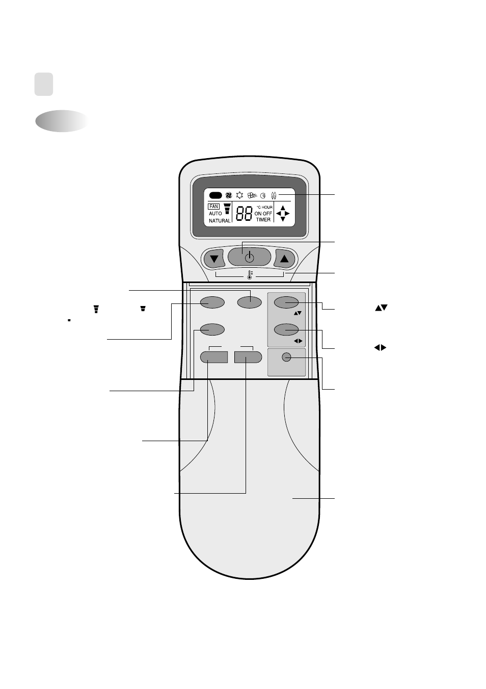 Remote controller, Name of each button | Daewoo DPB-280LH User Manual | Page 12 / 51