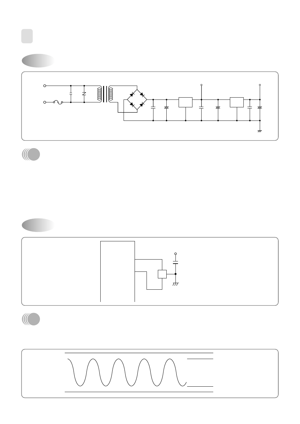 Pcb driving description, Power supply(1), Oscillator(2) | Description, Fig 2-1 | Daewoo DPB-280LH User Manual | Page 24 / 51