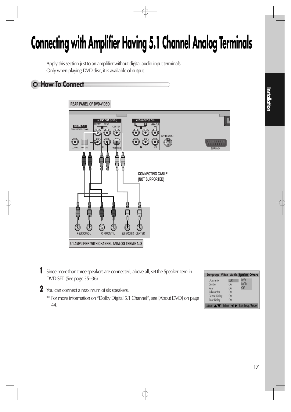 How to connect | Daewoo dqd-2100d User Manual | Page 18 / 50
