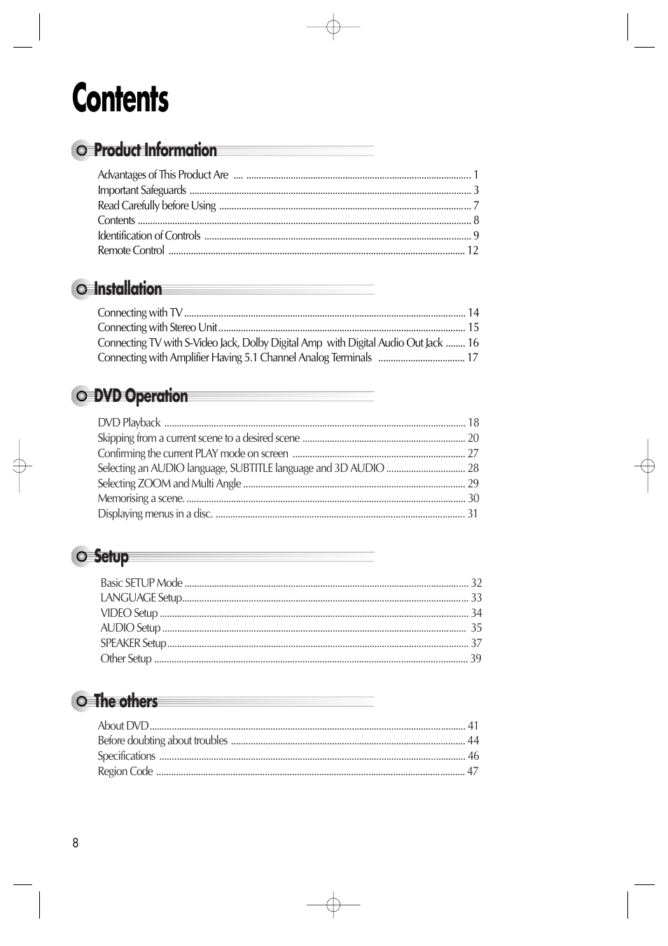 Daewoo dqd-2100d User Manual | Page 9 / 50