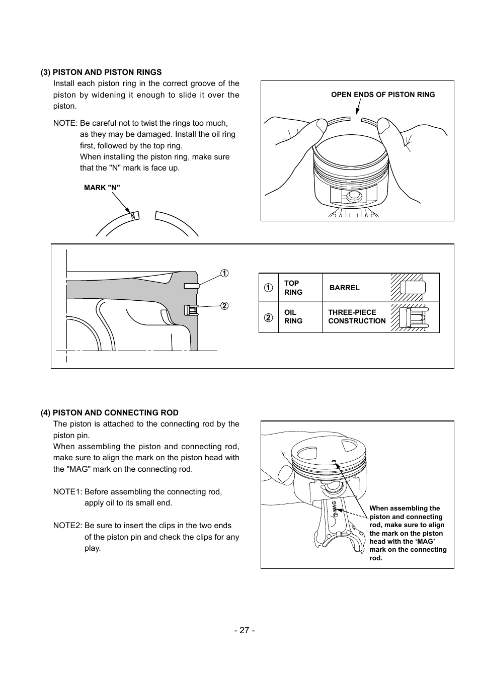 Subaru Robin EX30 User Manual | Page 30 / 78