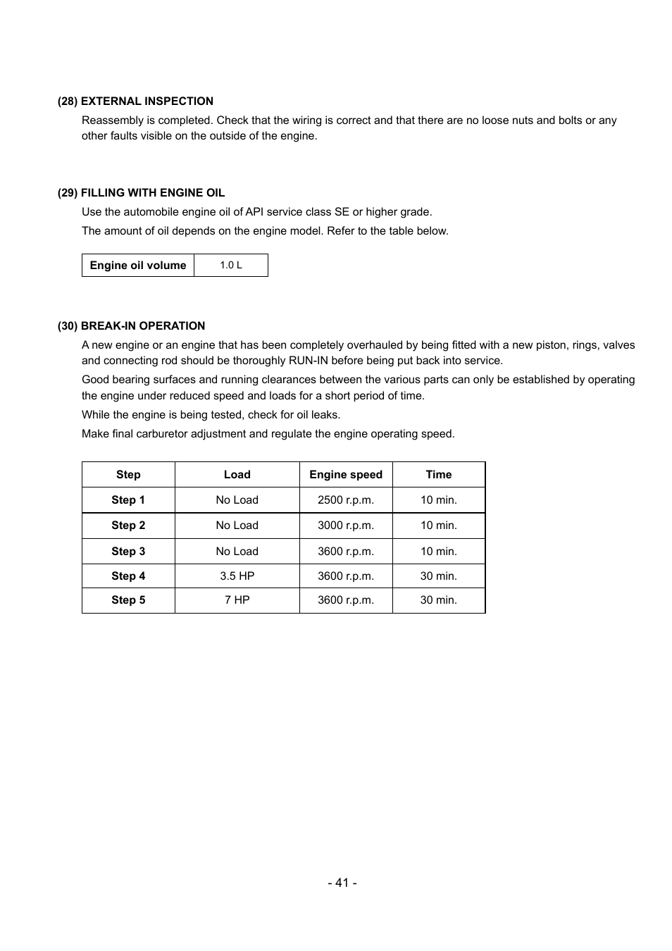 Subaru Robin EX30 User Manual | Page 44 / 78