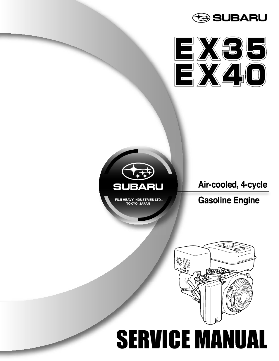 Subaru Robin EX35 User Manual | 88 pages
