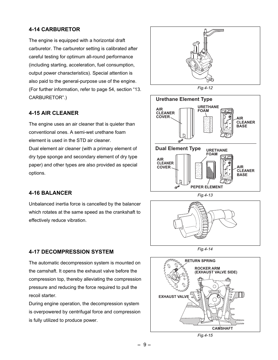 Subaru Robin EX35 User Manual | Page 13 / 88