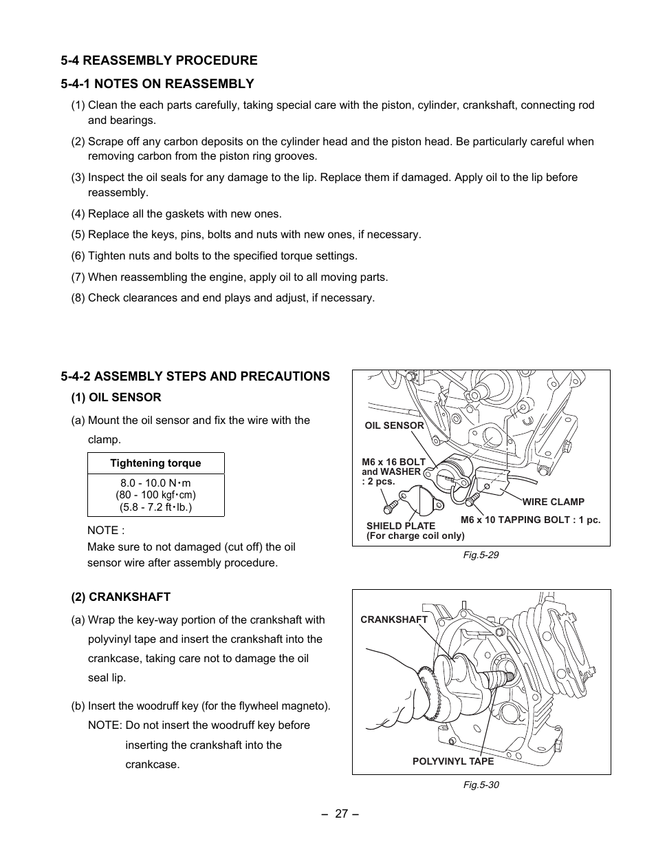 Subaru Robin EX35 User Manual | Page 31 / 88