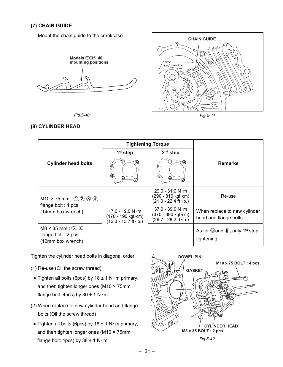 Subaru Robin EX35 User Manual | Page 35 / 88