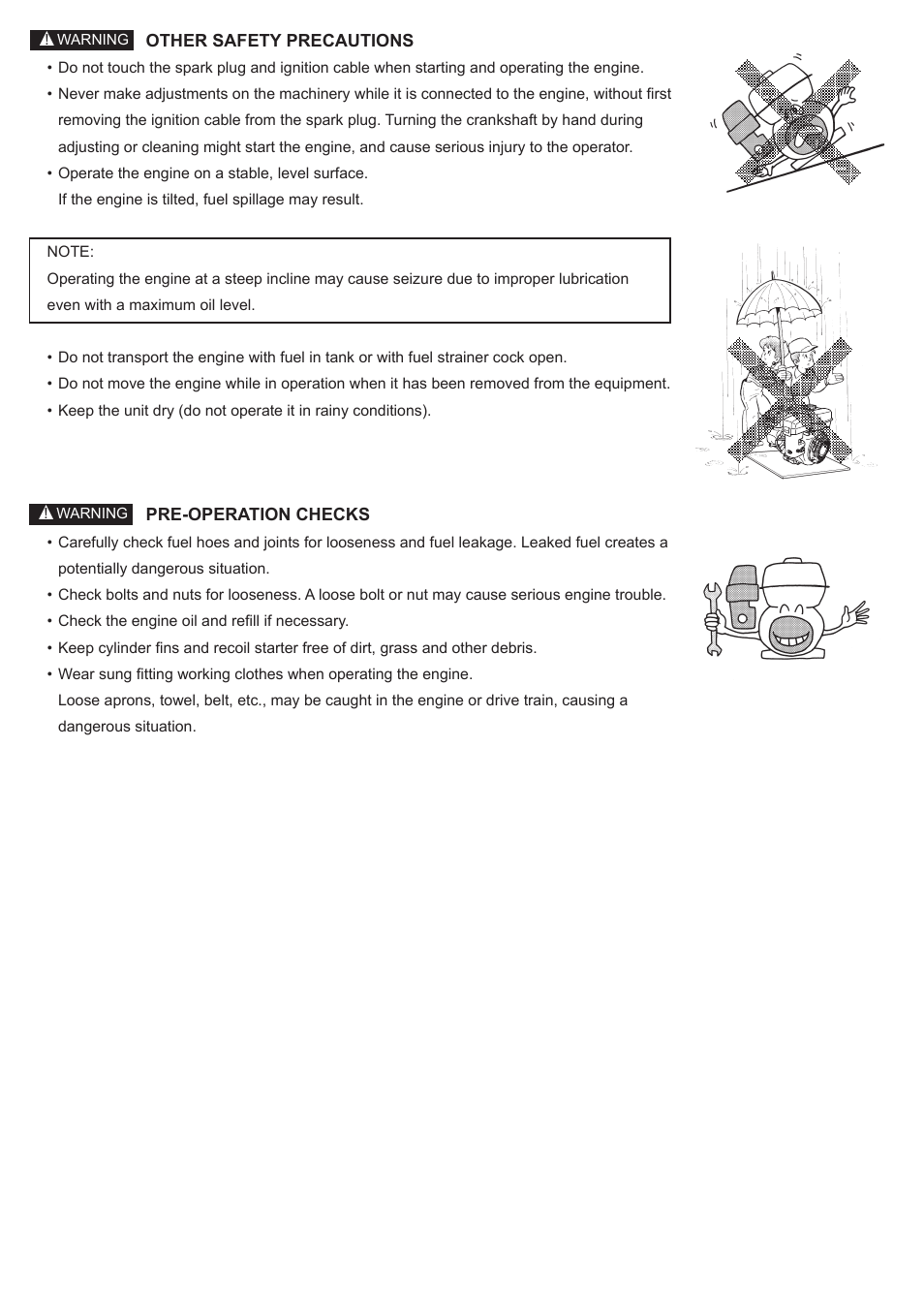 Subaru Robin SP170 User Manual | Page 10 / 24