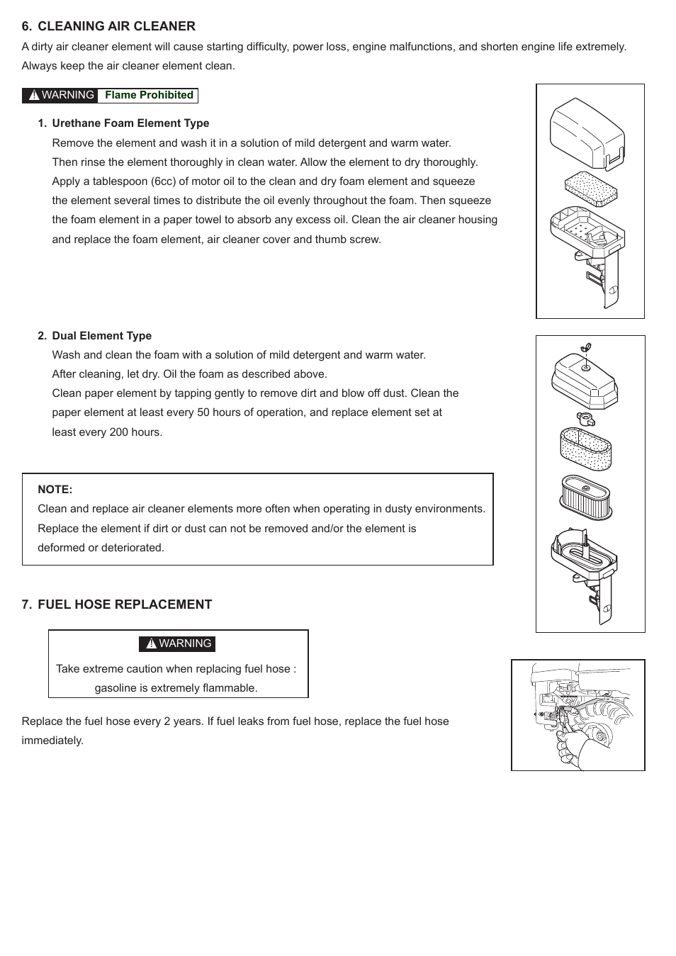 Subaru Robin SP170 User Manual | Page 17 / 24