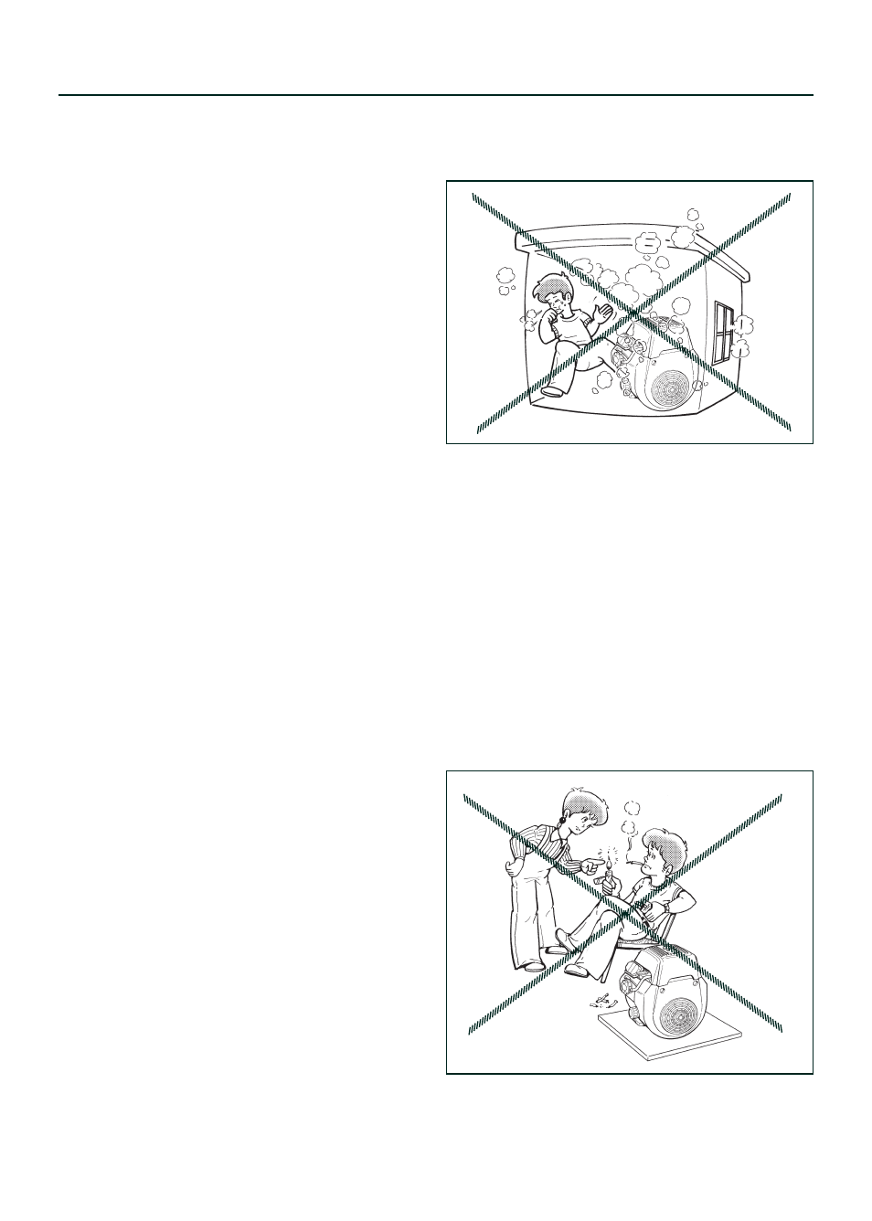 Safety precautions | Subaru Robin EH72 LP/NG User Manual | Page 8 / 28