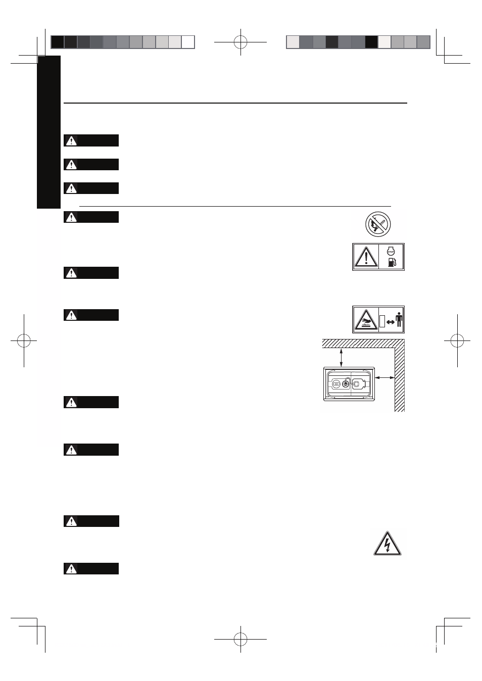 Safety precautions | Subaru Robin RGX2900 User Manual | Page 6 / 41
