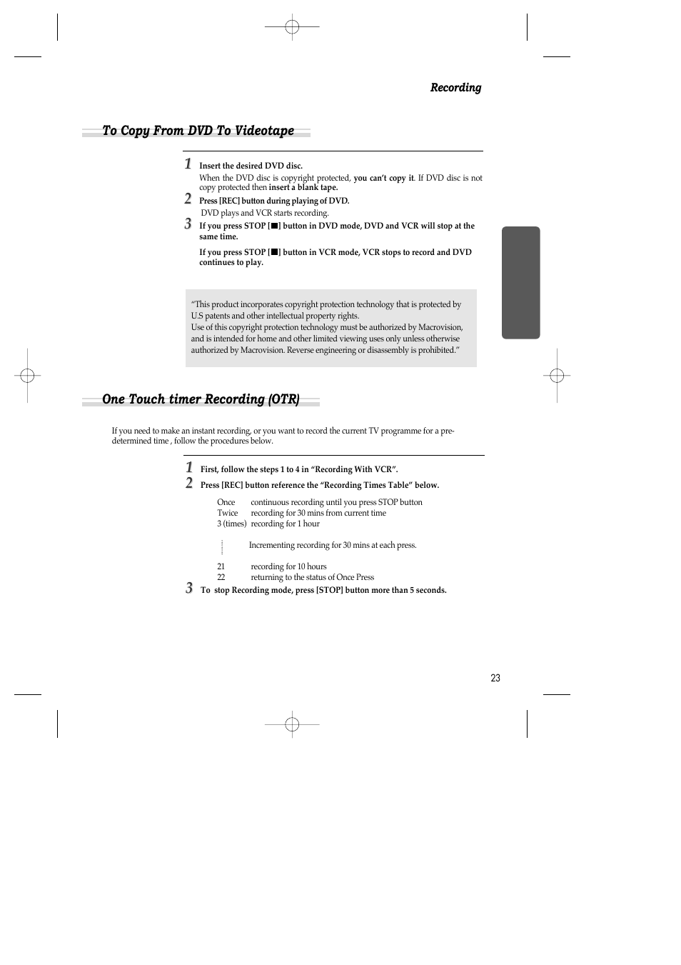 Daewoo SH-3510P User Manual | Page 25 / 66
