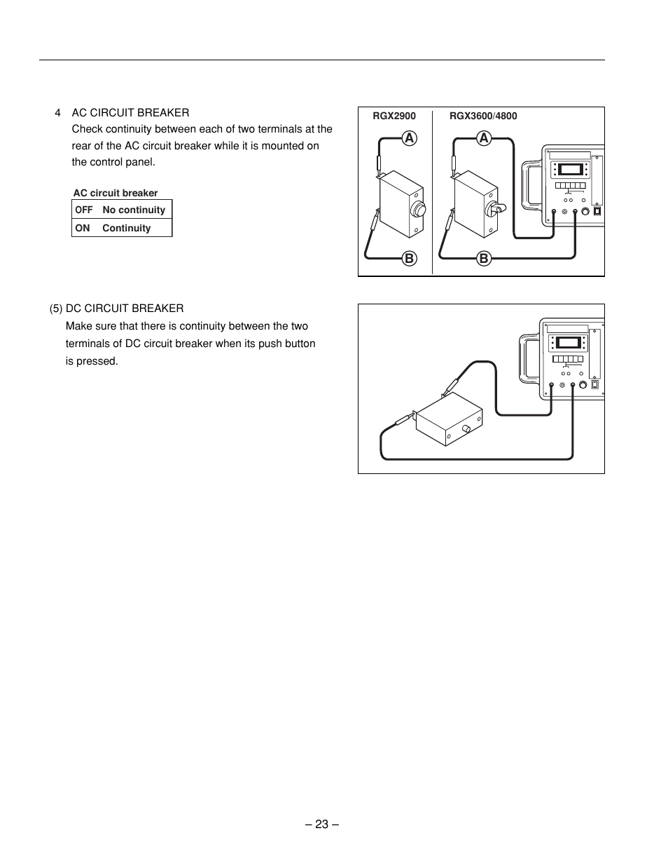 Subaru Robin RGX3600 User Manual | Page 26 / 50