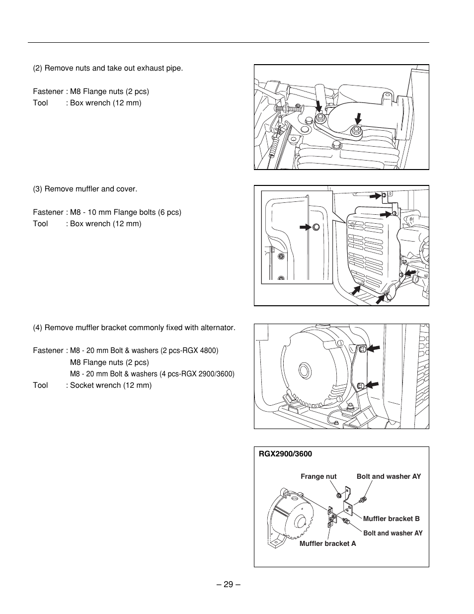 Subaru Robin RGX3600 User Manual | Page 32 / 50