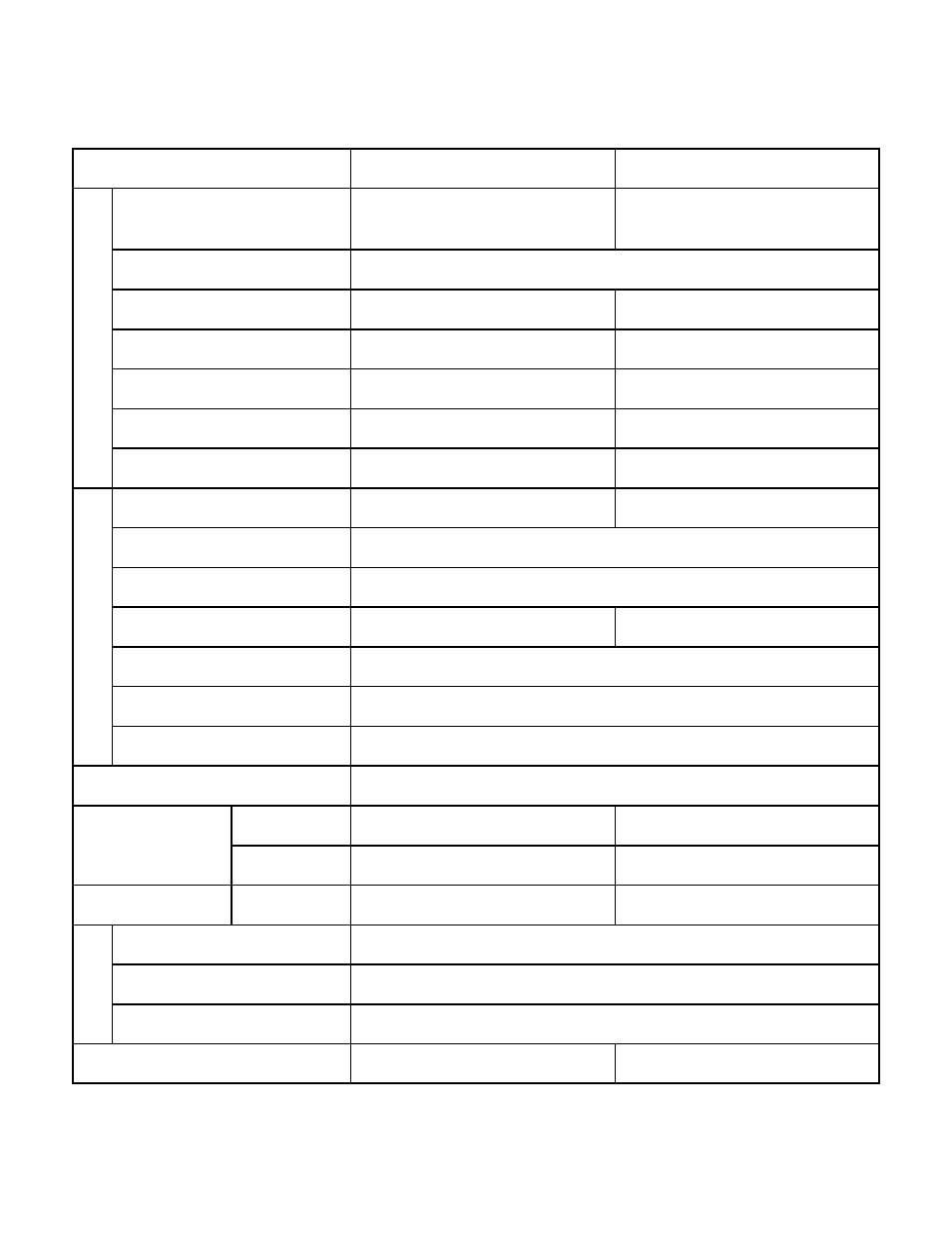 Specifications | Subaru Robin RGV12100 User Manual | Page 4 / 51