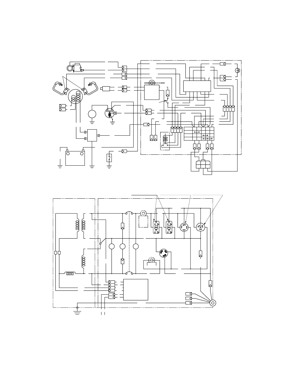 Wiring diagram, Wiring color cord | Subaru Robin RGV12100 User Manual | Page 49 / 51