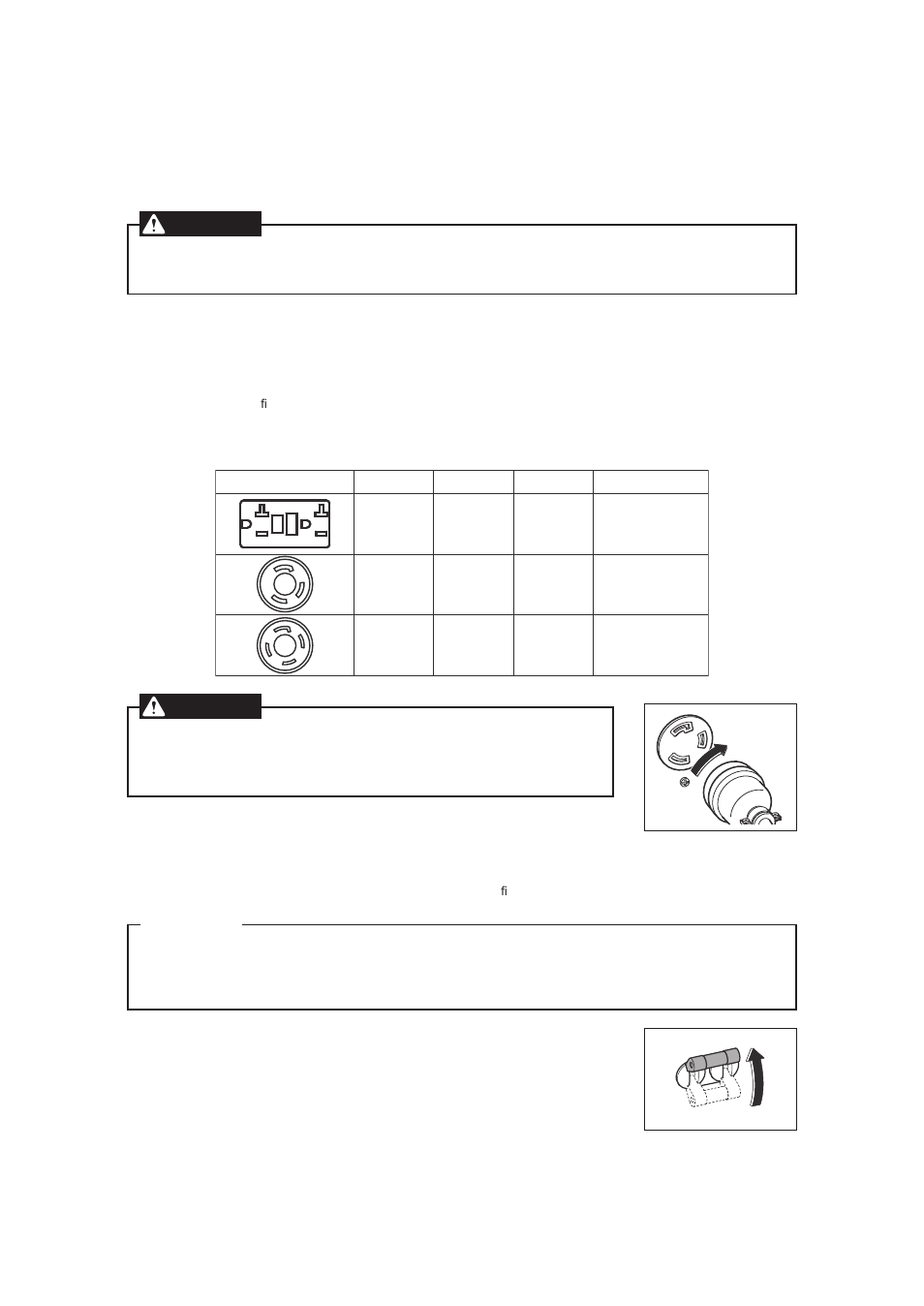 Caution, Warning, Using electric power | Subaru Robin SGX3500 User Manual | Page 23 / 35