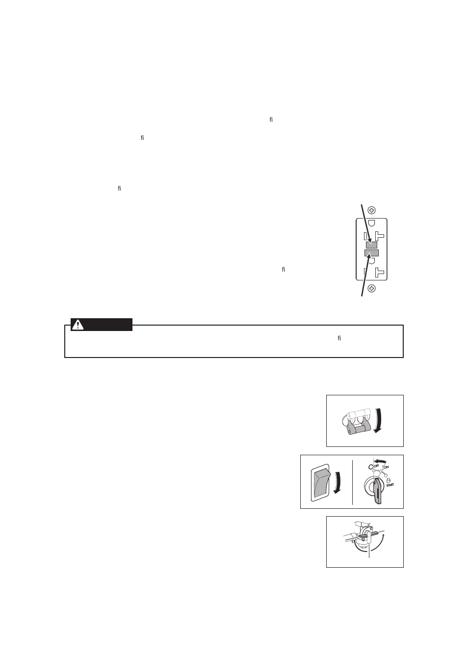 Warning, Gfci receptacle, Stopping the generator | Connecting to a buildings electrical system | Subaru Robin SGX3500 User Manual | Page 25 / 35