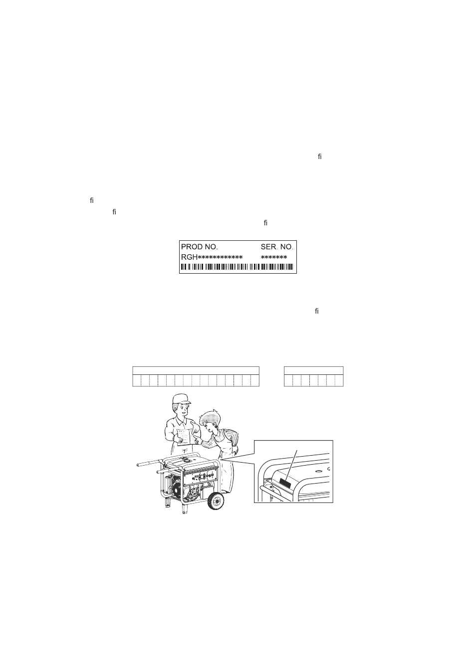 Product registration, Foreword | Subaru Robin SGX3500 User Manual | Page 4 / 35