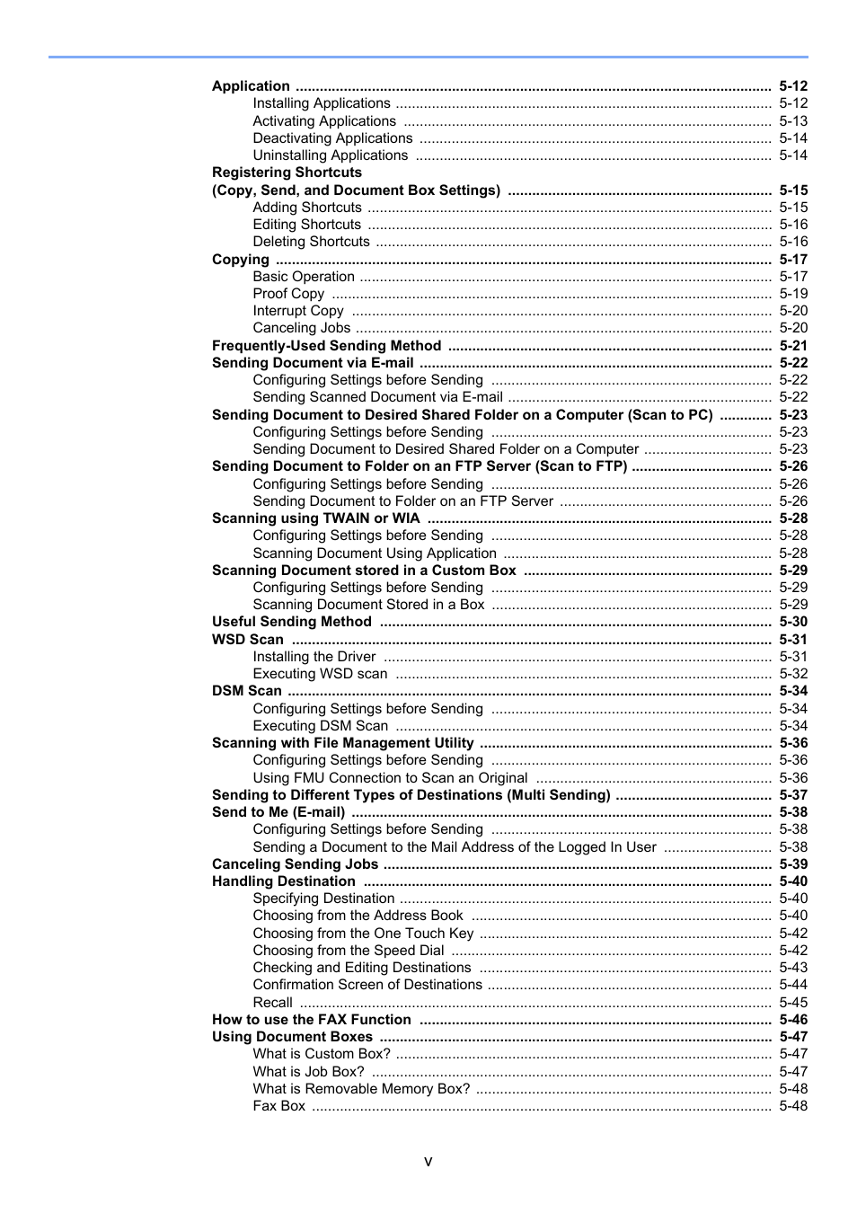Kyocera Taskalfa 3511i User Manual | Page 6 / 610
