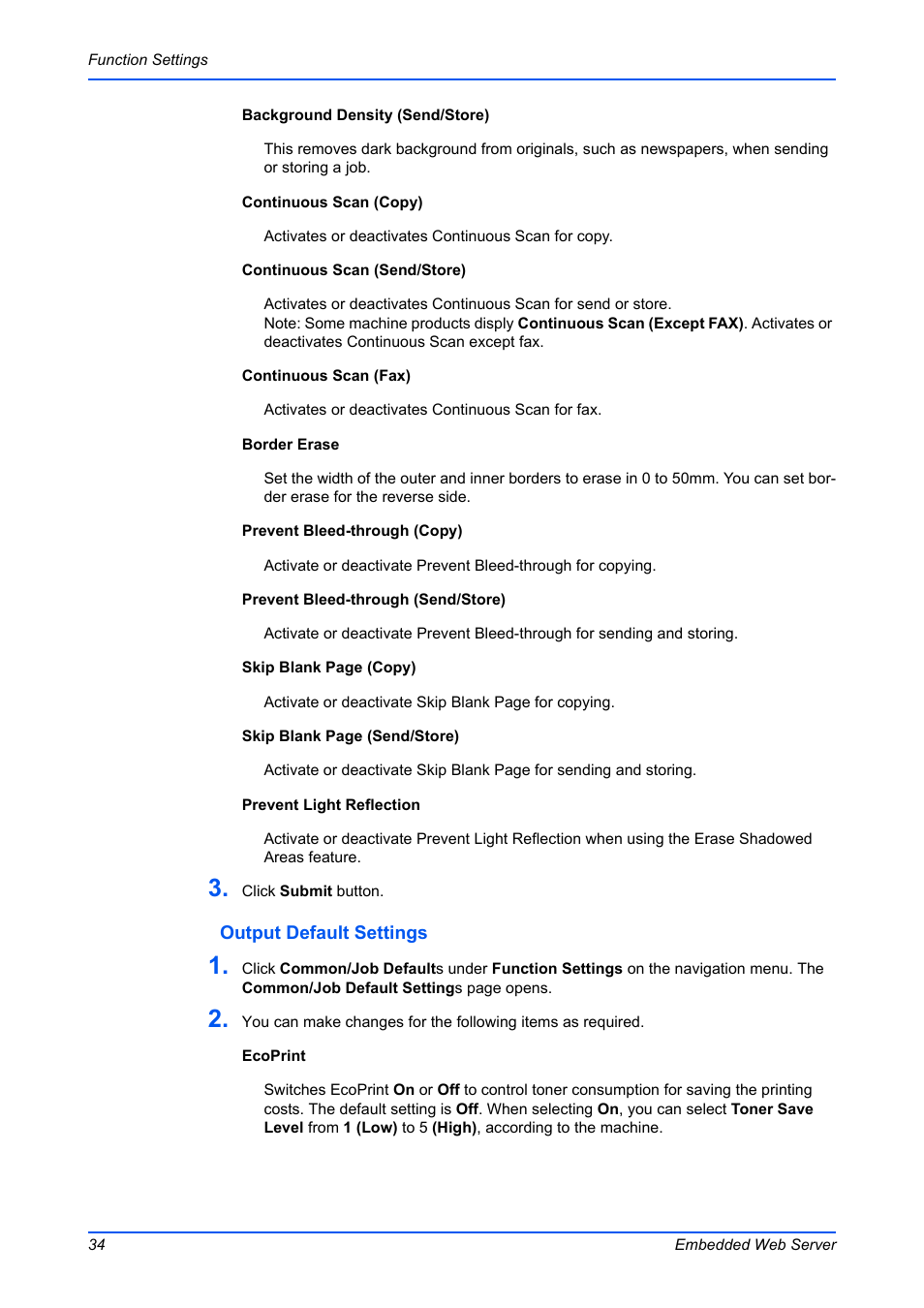 Kyocera Command Center RX User Manual | Page 38 / 118