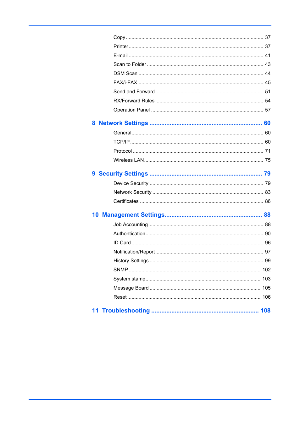 Kyocera Command Center RX User Manual | Page 4 / 118