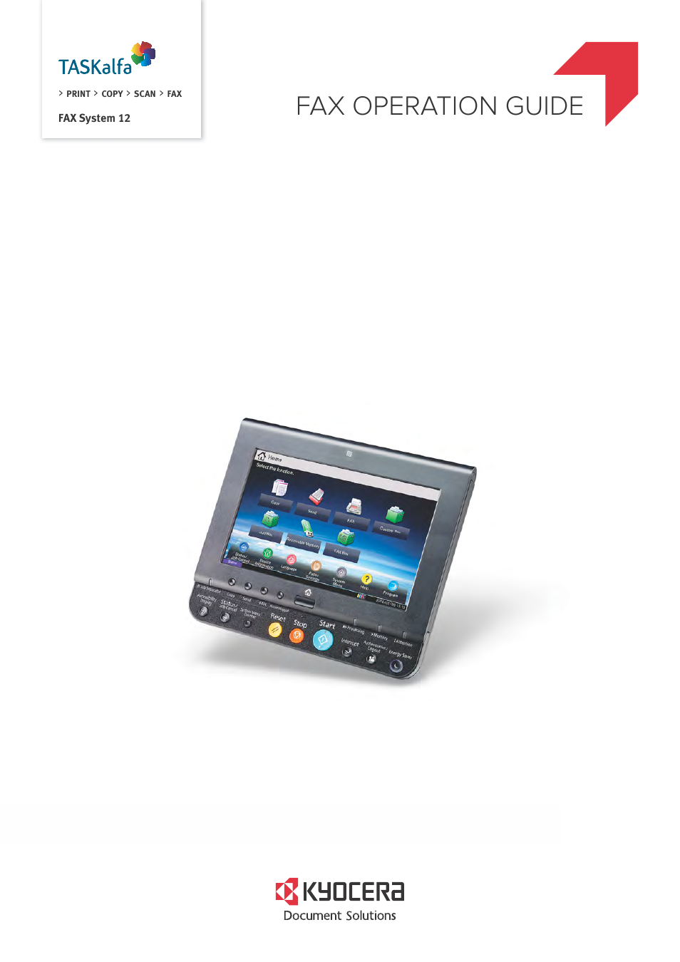 Kyocera FAX System 12 User Manual | 258 pages