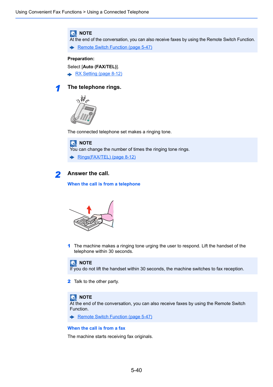 Kyocera FAX System 12 User Manual | Page 128 / 258