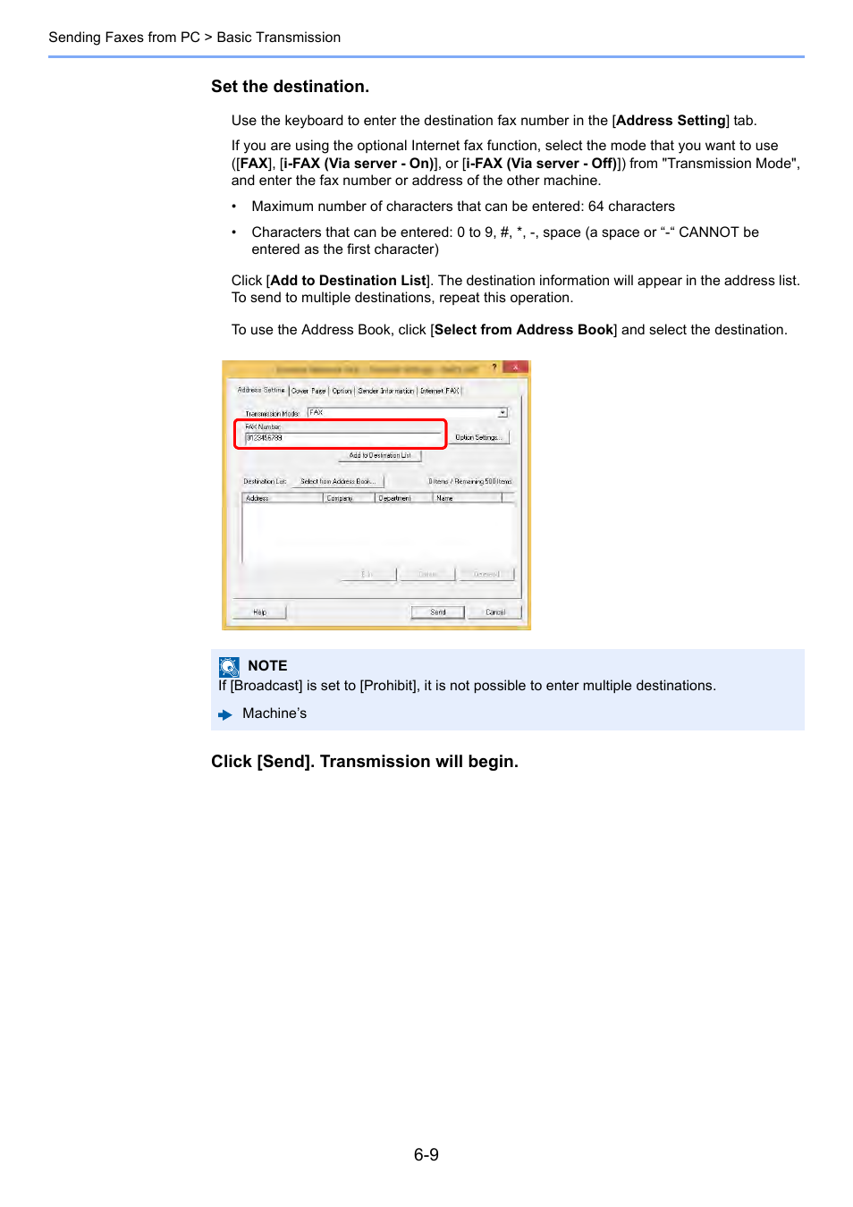 Kyocera FAX System 12 User Manual | Page 144 / 258