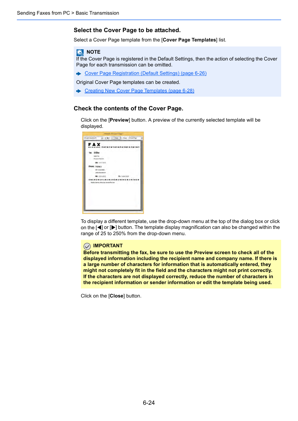 Kyocera FAX System 12 User Manual | Page 159 / 258