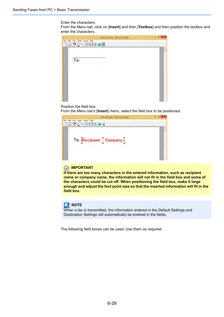 Kyocera FAX System 12 User Manual | Page 164 / 258