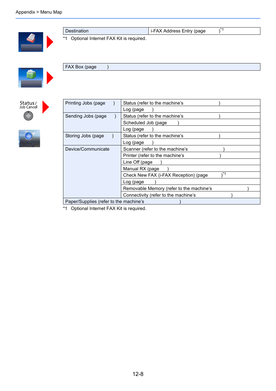 Kyocera FAX System 12 User Manual | Page 243 / 258