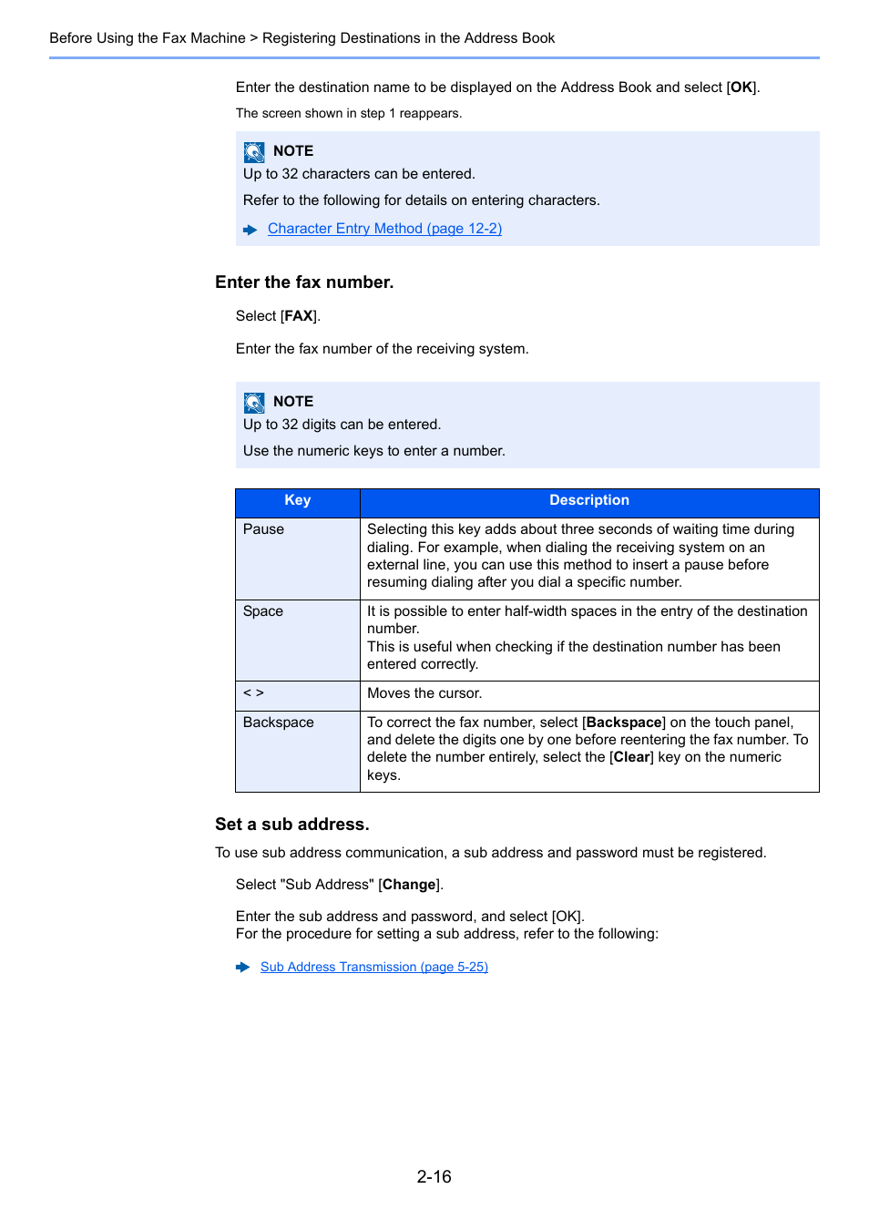 Kyocera FAX System 12 User Manual | Page 32 / 258