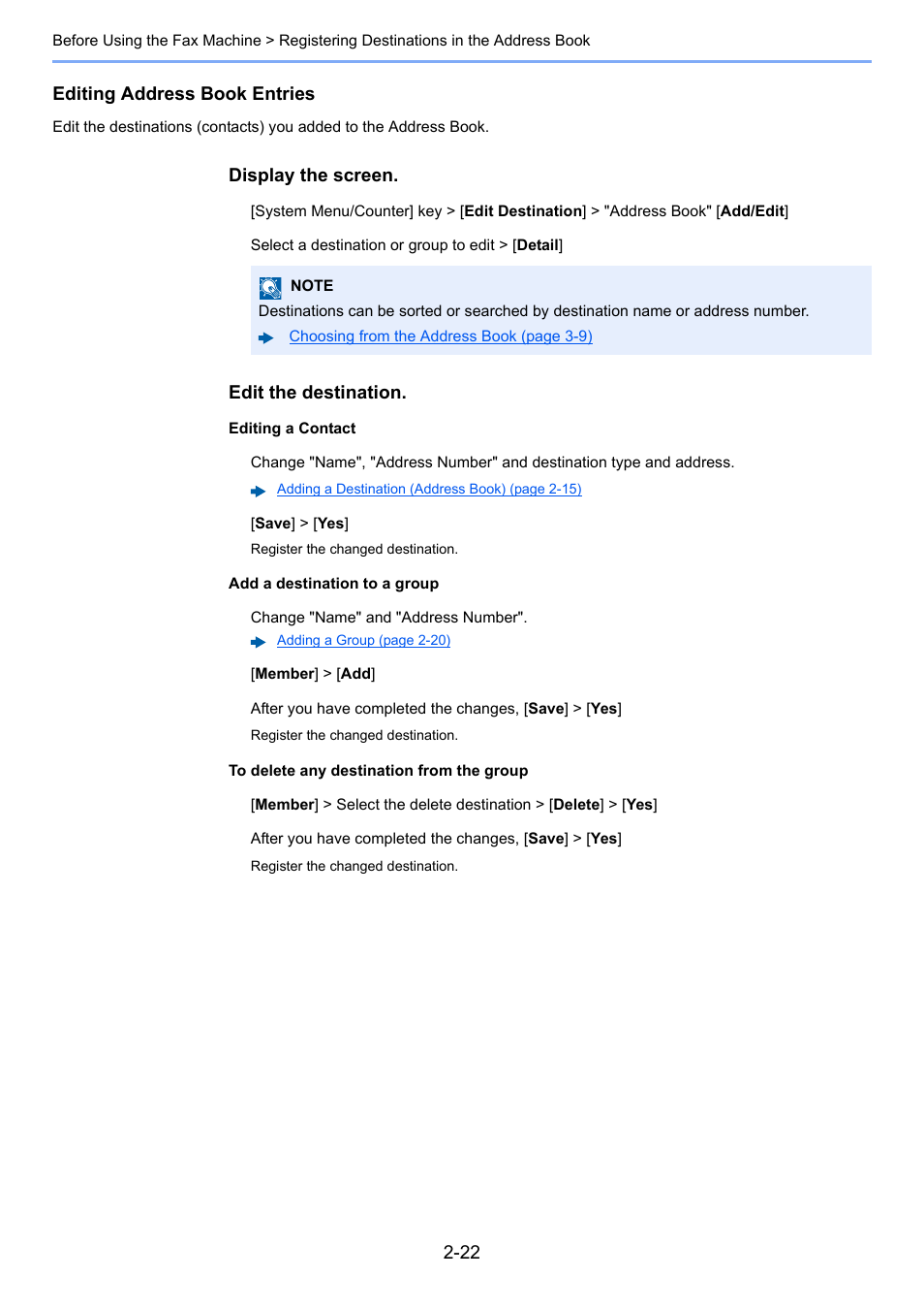 Kyocera FAX System 12 User Manual | Page 38 / 258