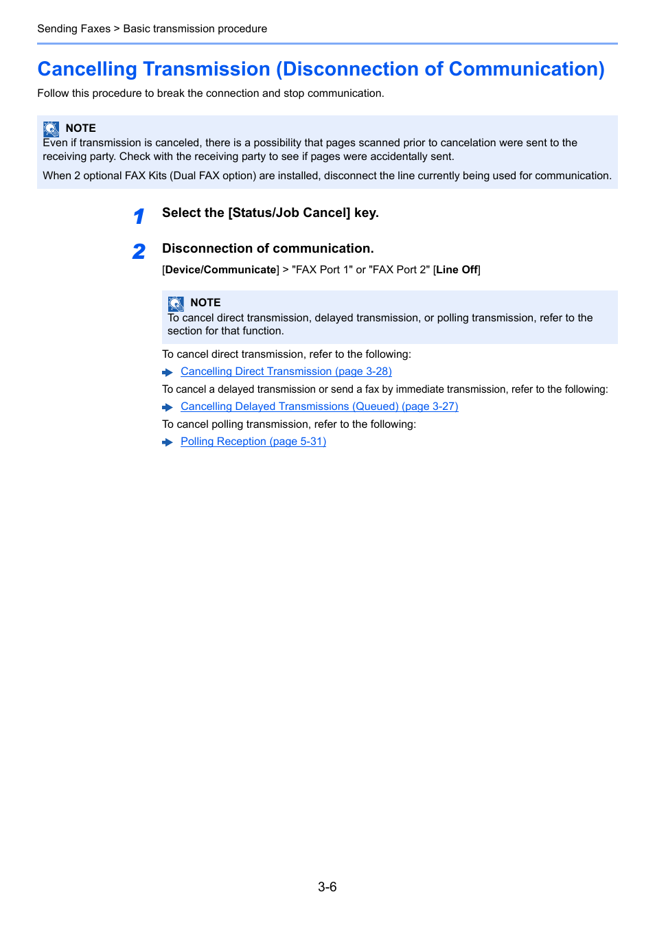 Kyocera FAX System 12 User Manual | Page 51 / 258