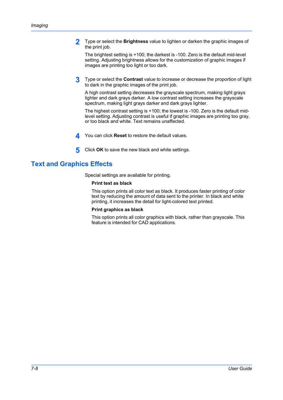 Text and graphics effects, Text and graphics effects -8 | Kyocera Ecosys m2040dn User Manual | Page 66 / 93