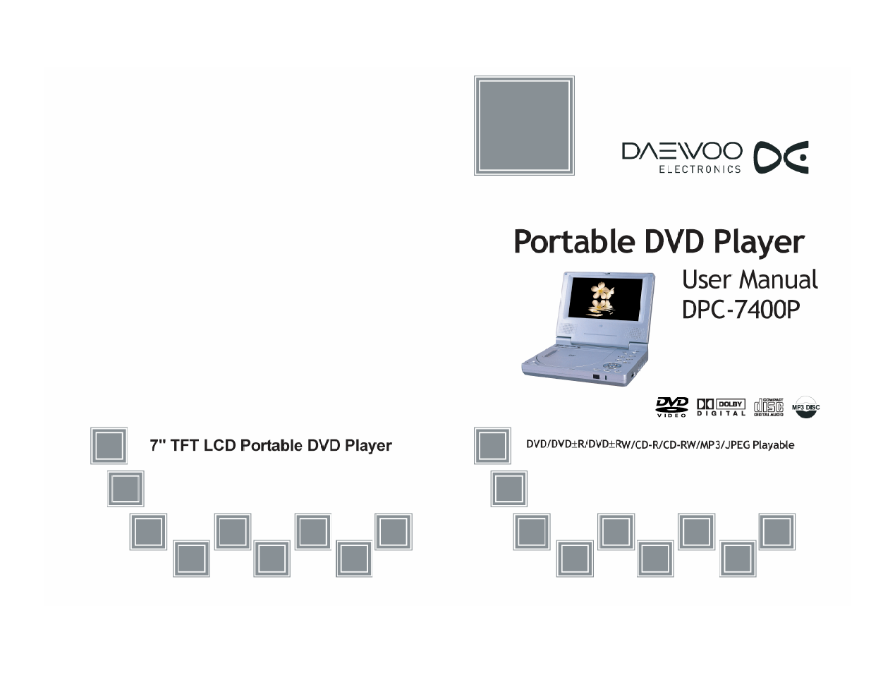 Daewoo DPC - 7400P User Manual | 30 pages
