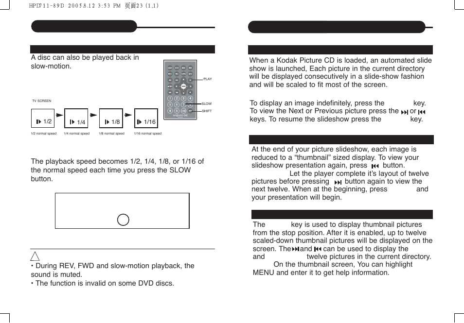 Playing back a disc | Daewoo DPC - 7400P User Manual | Page 13 / 30