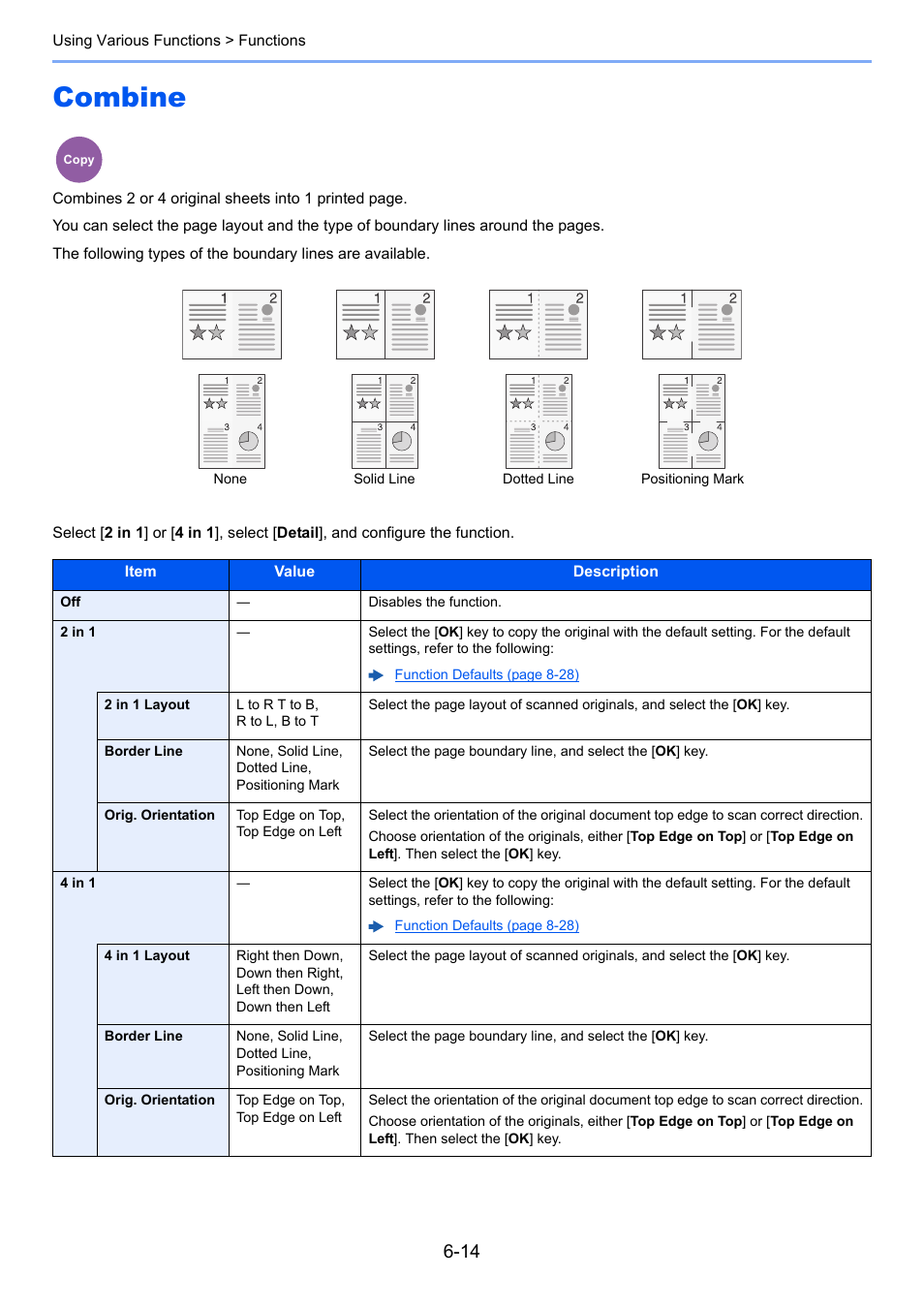 Combine, Combine -14 | Kyocera Ecosys m2040dn User Manual | Page 214 / 410