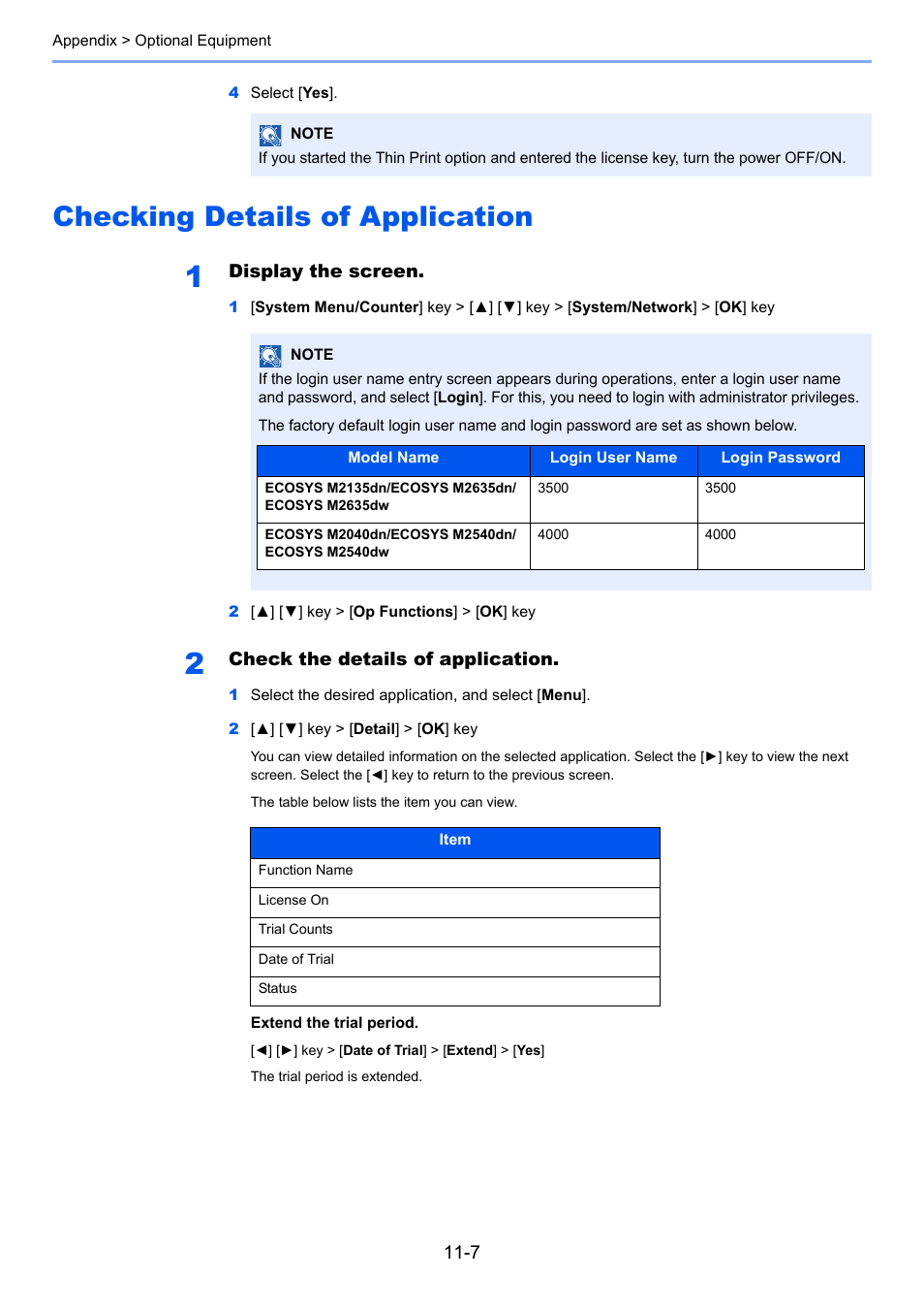 Checking details of application, Checking details of application -7 | Kyocera Ecosys m2040dn User Manual | Page 378 / 410