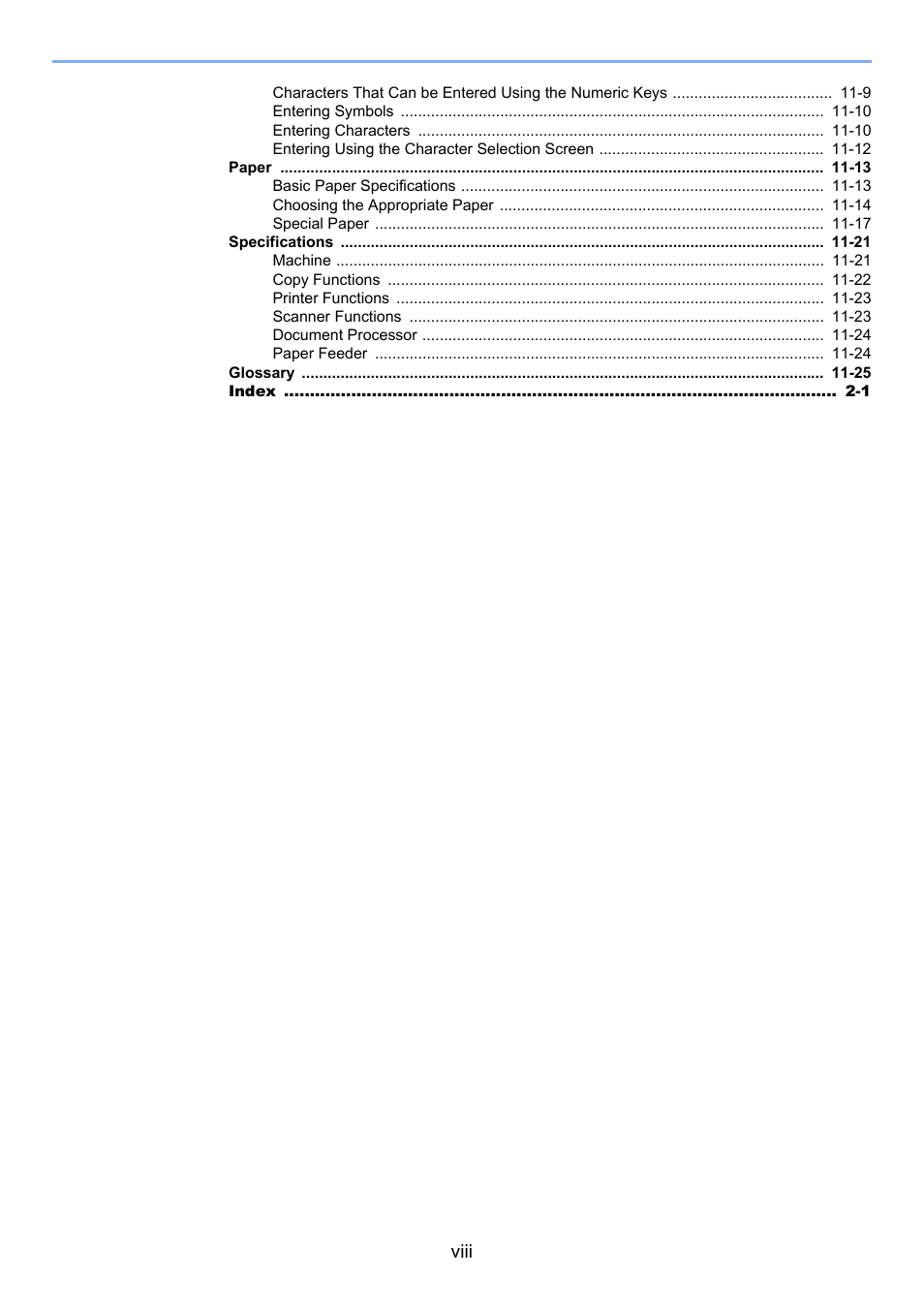 Viii | Kyocera Ecosys m2040dn User Manual | Page 9 / 410