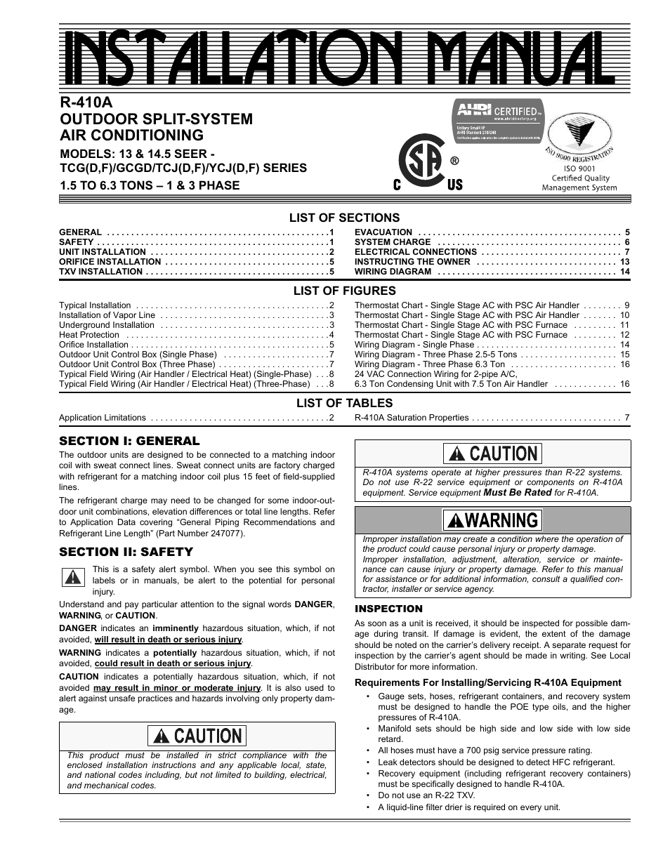 Thermo Pride LX-13 & Seacoast User Manual | 12 pages